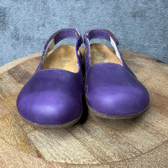 El Naturalista Womens Wakataua N433-Z Slingback Sandals Lila EU 39 US 8.5 - Picture 6 of 8